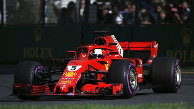 Sebastian Vettel ve Velk cen Austrlie formule 1.