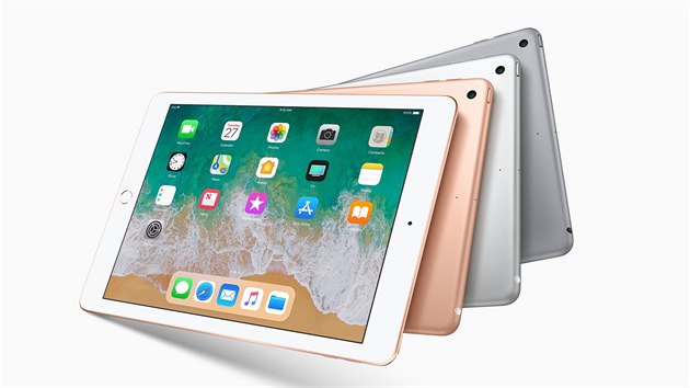Nový iPad 2018 se designem neliší od loňského modelu
