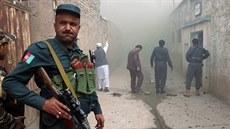 Následky útoky na šíitskou mešitu v afghánském Herátu (25. března 2018)