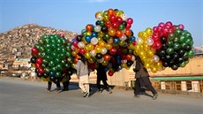 Oslavy nového roku v Kábulu (21. března 2018)
