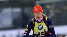 Slovenská biatlonistka Anastasia Kuzminová ve sprintu ve finále Světového...
