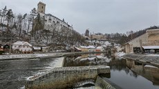 Obyvatelm Romberka nad Vltavou vadí plánovaná stavba vodní elektrárny pod...