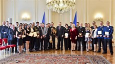 Prezident Miloš Zeman předal 29. března 2018 v Praze ceny v XIX. ročníku...
