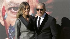 Antonio Banderas s přítelkyní na premiéře seriálu Génius: Picasso v Malaze (22....
