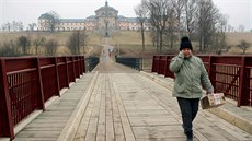 Opravený most na Kuksu