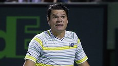 Milos Raonic se ve tvrtfinále turnaje v Miami necítil pohodln.