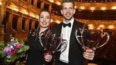 Peter Pecha a Katarína Hasprová jsou držiteli Thálie v kategorii muzikál (24....