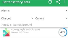 BetterBatteryStats vám poskytne pesné informace o vyuití baterie.