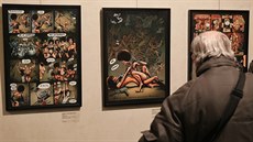 Výstava erotické kresby Káji Saudka má rekordní návštěvnost. Potrvá do června.