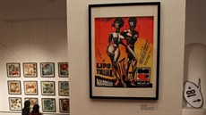 Výstava erotické kresby Káji Saudka má rekordní návtvnost. Potrvá do ervna.
