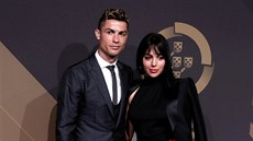 Cristiano Ronaldo a Georgina Rodriguezová (Lisabon, 19. bezna 2018)