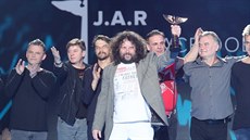 Kapela J.A.R. na cenách Andl (Praha, 20. bezna 2018)