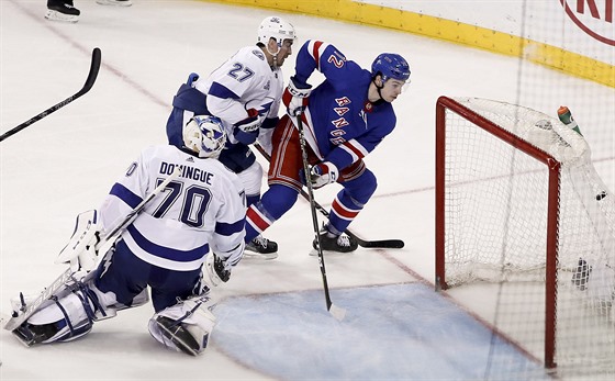 Filip Chytil dává v dresu New York Rangers svůj první gól v NHL, překonává...