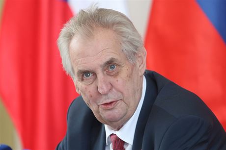 Prezident Milo Zeman pi návtv Slovenska (5. dubna 2018)