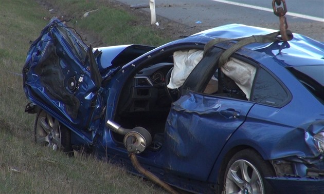 Smrtelná nehoda řidiče BMW na D11