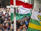 Pedvolební mítink maarského premiéra Viktora Orbána v Székesfehérváru (6....