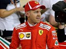 Sebastian Vettel, vítz kvalifikace na Velkou cenu Bahrajnu