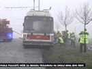 Policisté viní z nehody trolejbusu řidiče