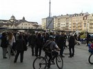 Protesty v Karlových Varech proti Andreji Babiovi
