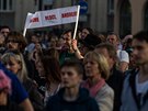 Hradec Králové, 9.4.2018. Protest proti Andreji Babiovi