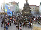 Olomouc, 9.4.2018. Protest proti Andreji Babiovi