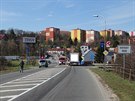Policisté hledají svdky neobvyklé jízdy slovenského kamionu jedoucího od...