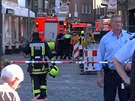 V nmeckém Münsteru najelo auto do lidí (7. 4. 2018)