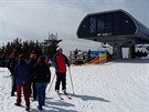 Ski resort Dolní Morava.