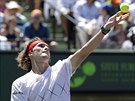 Alexander Zverev ve finále turnaje v Miami.