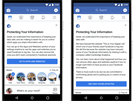 Facebook upozoruje uivatele na zmn pravidel zabezpeení.