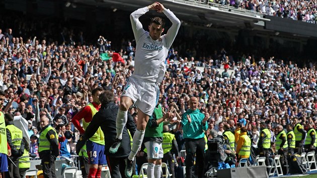 Vtzn gesto hvzdy Realu Madrid Cristiana Ronalda