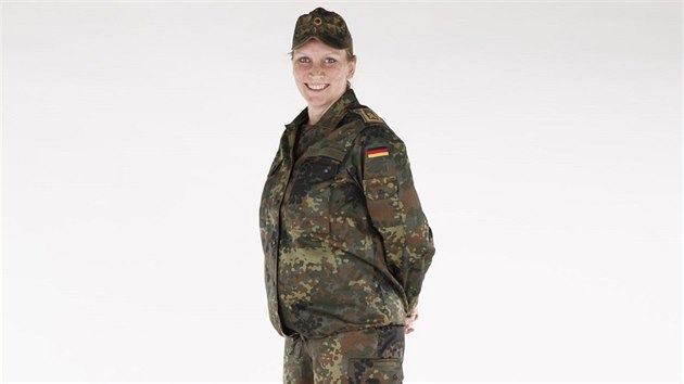 Uniforma pro těhotné vojačky německého Bundeswehru
