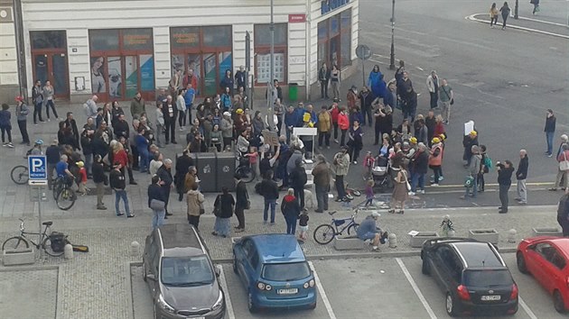 Protesty v Karlovch Varech proti Andreji Babiovi