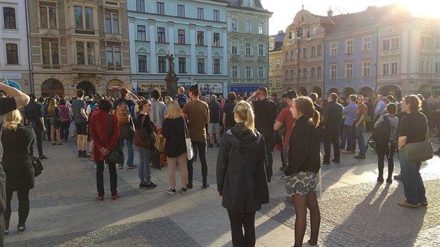 Liberec, 9.4.2018. Protest proti Andreji Babiovi