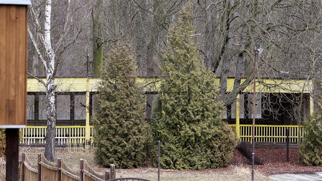 Are�l b�val�ho koupali�t� v teplick� Z�meck� zahrad�.