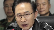 Jihokorejský exprezident I Mjong-bak (20. listopadu 2011)