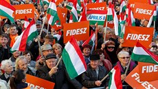 Předvolební mítink maďarského premiéra Viktora Orbána v Székesfhérváru (6....