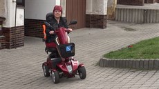 Ukradený invalidní vozík