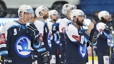 Zklamání hokejistů Plzně po úvodním semifinále play off hokejové extraligy.