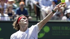 Alexander Zverev ve finále turnaje v Miami.