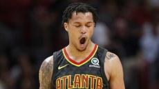 Damion Lee z Atlanty a jeho radost.