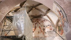 Restaurátorské práce v kostele franti�kánského klá�tera v Kadani budou...