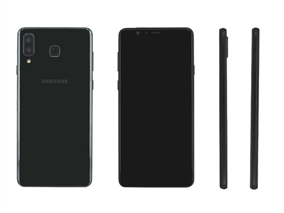 Samsung SM-G8850 - Galaxy S9 s plochým displejem a dvma fotoaparáty