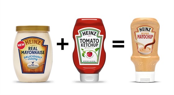 Novým produktem potravinářské společnosti Heinz je směs majonézy a kečupu.