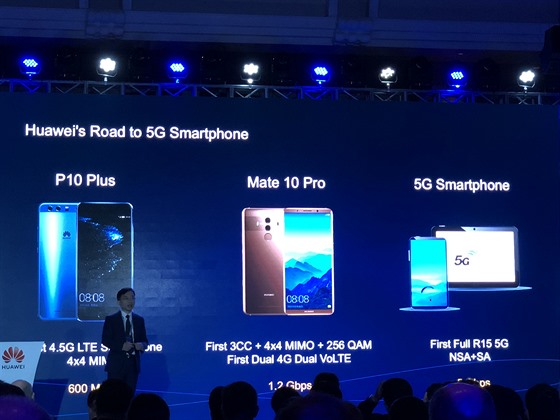 První 5G smartphone od Huawei přijde v roce 2019