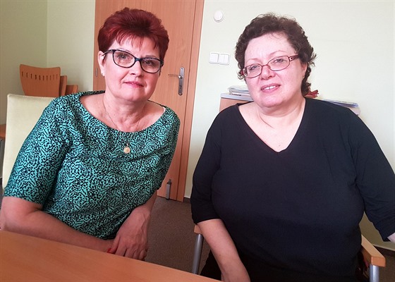 V�ra Khunová a Alexandra Javorská (zleva) se starají o své blízké