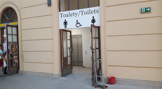 Nové toalety se na Masarykově nádraží otevírají dnes.