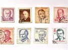 eskosloventí prezidenti na potovních známkách