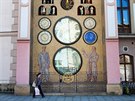 Olomoucký orloj se nachází na budov mstské radnice.