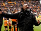 JSME TAM! Portugalský trenér Wolverhamptonu Nuno Espirito Santo.